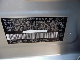 2005 LEXUS LS430 SILVER 4.3 AT Z20249